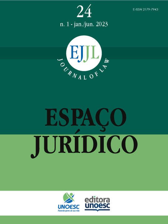 					Visualizar v. 24 n. 1 (2023): Espaço Juridico Journal of Law [EJJL]
				