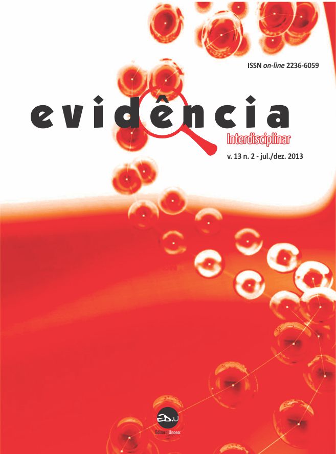 					Visualizar v. 13 n. 2 (2013): Biotecnologia, Alimentos e Saúde
				