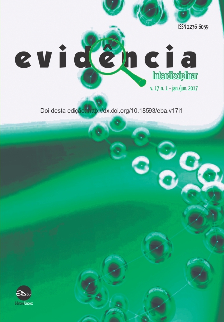 					Visualizar v. 17 n. 1 (2017): Evidência - Ciência e Biotecnologia
				