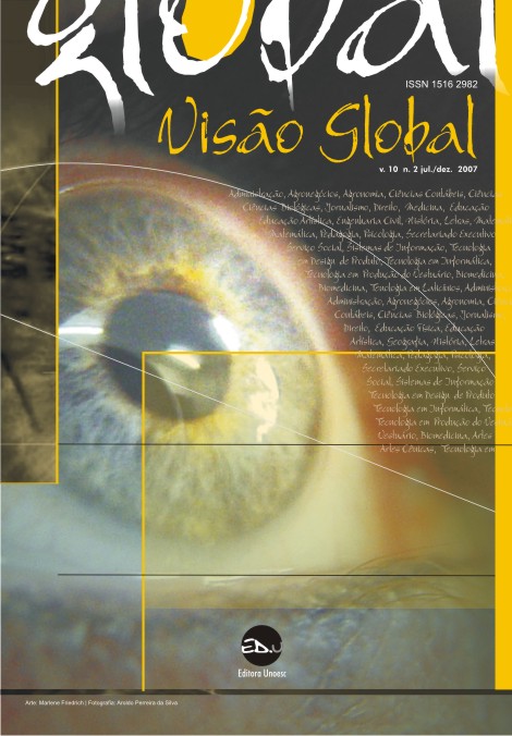 					Visualizar v. 10 n. 2 (2007): Visão Global
				