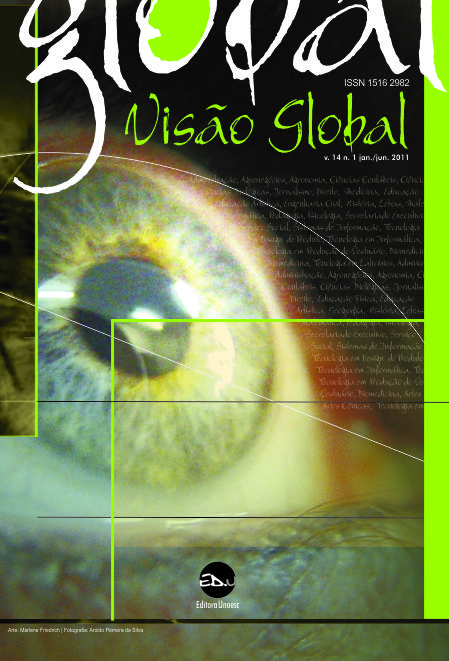 					Visualizar v. 14 n. 1 (2011): Visão Global v. 14, n. 1, jan./jun. 2011
				