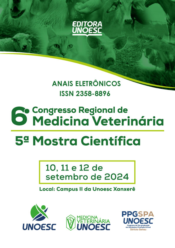 					Visualizar 2024: Congresso Regional de Medicina Veterinária – anais eletrônicos
				