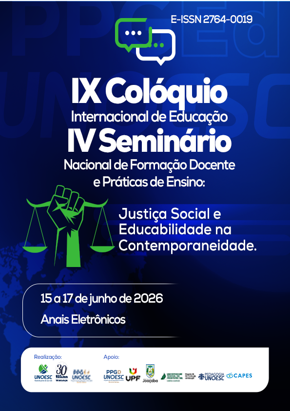					Visualizar 2026: IV SEMINÁRIO NACIONAL DE FORMAÇÃO DOCENTE E PRÁTICAS DE ENSINO
				