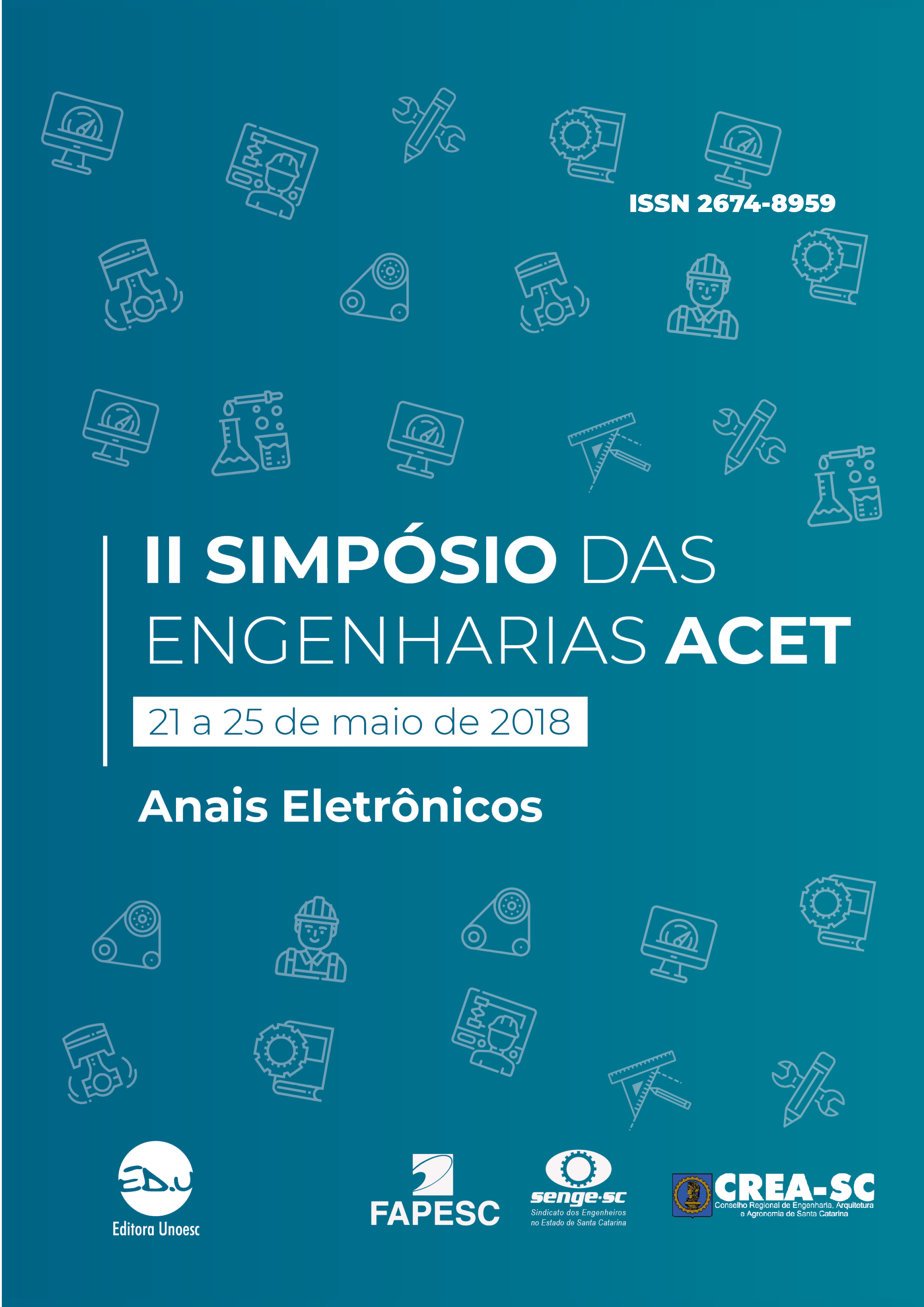 					Visualizar 2018: Simpósio das Engenharias ACET  (Área das Ciências Exatas e Tecnológicas) – anais eletrônicos
				